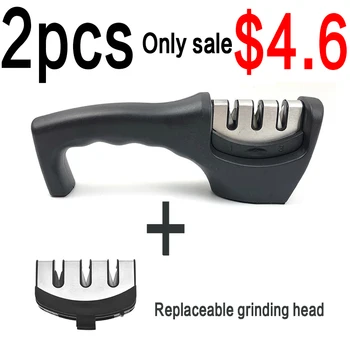 Household knife sharpener fast sharpening 3 slot coarse and fine grinding kitchen supplies knife sharpening tool multi-function
Household knife sharpener fast sharpening 3 slot coarse and fine grinding kitchen supplies knife sharpening tool multi-function