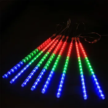 Connectable String Light 30CM Meteor Shower Rain Tubes AC100-220V LED Christmas Lights Wedding Party Garden String Light Outdoor
Connectable String Light 30CM Meteor Shower Rain Tubes AC100-220V LED Christmas Lights Wedding Party Garden String Light Outdoor