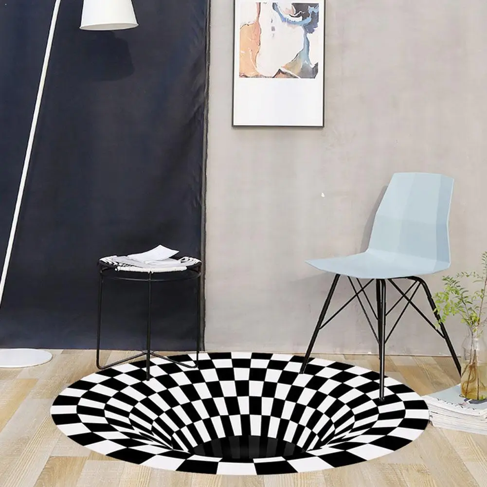 3D Printed Mat Vortex Illusion Living room Rug Carpet Round Door Vision Floor Stereo Mat Carpet R2Y4
3D Printed Mat Vortex Illusion Living room Rug Carpet Round Door Vision Floor Stereo Mat Carpet R2Y4