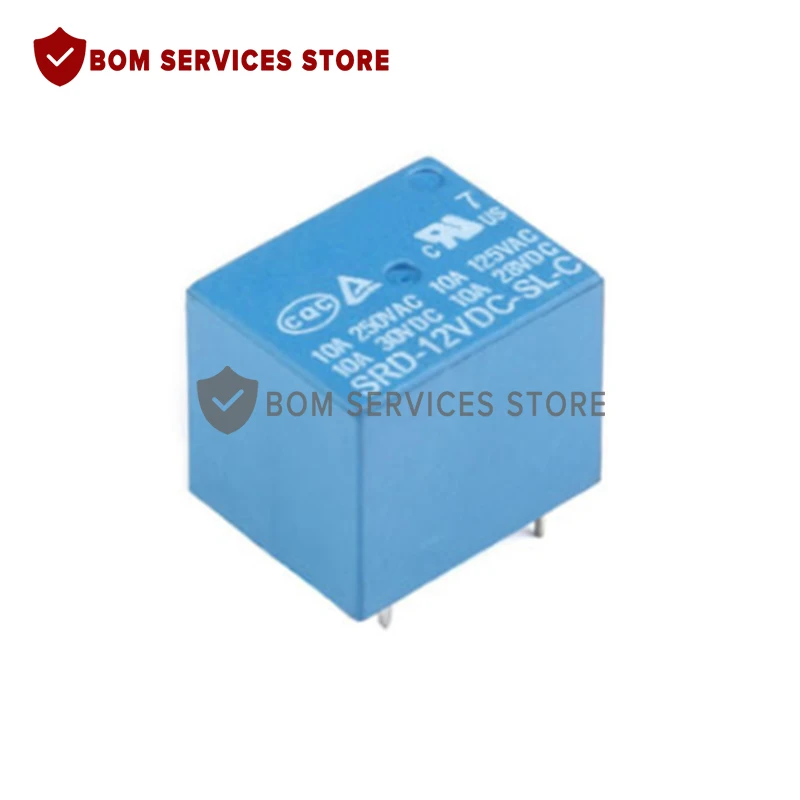 Реле времени SRD-03VDC-SL-C 5V 6V 9V 12V 24V DC 10A 48V AC SPDT без Typc A 4PIN B-M C 5PIN PCB T73 | Бытовая техника