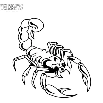 Volkrays Personality Car Sticker Scorpion of Terror Accessories Reflective Waterproof Vinyl Decal Black/Silver,15cm*14cm
Volkrays Personality Car Sticker Scorpion of Terror Accessories Reflective Waterproof Vinyl Decal Black/Silver,15cm*14cm