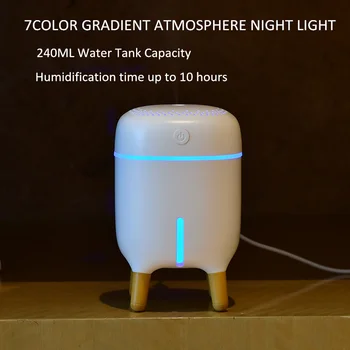 Desktop Air Humidifier Creative Shelf Ultrasonic Essential Aroma Oil Diffuser With Colorful Lamp Air Purifier Mist Maker
Desktop Air Humidifier Creative Shelf Ultrasonic Essential Aroma Oil Diffuser With Colorful Lamp Air Purifier Mist Maker