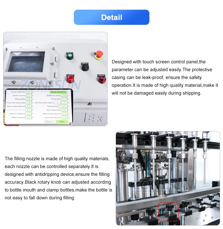 Полностью автоматическая взрывозащищенная производственная линия ZONESUN для воспламеняющейся жидкой спиртовой пасты Сервопривод розлива и укупорки Этикетировочная машина