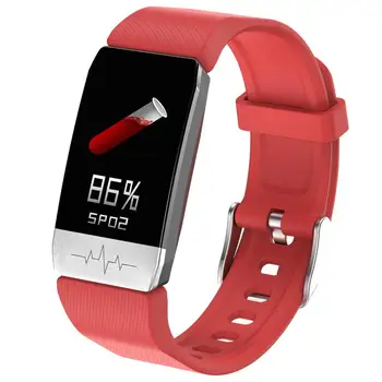 T1s Intelligent Bracelet Real-time Temperature Measurement Watch Bracelet Heart Rate Blood Pressure Monitoring Watch
T1s Intelligent Bracelet Real-time Temperature Measurement Watch Bracelet Heart Rate Blood Pressure Monitoring Watch