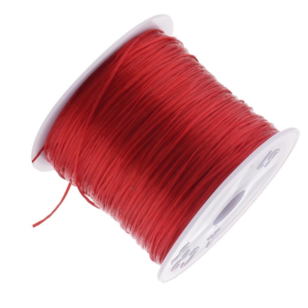 50 Meters Elastic Cord Crafting Cords for Jewelry Making Roll Organizer 50 Meters Elastic Cord Crafting Cords for Jewelry Making Roll Organizer