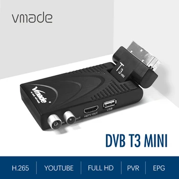2020 newest DVB T3 MINI Full HD DVB-T2 TV receiver support YouTube USB WIFI DVB T2 Digital H.265 Decoder TV Tuner 1080P receiver
2020 newest DVB T3 MINI Full HD DVB-T2 TV receiver support YouTube USB WIFI DVB T2 Digital H.265 Decoder TV Tuner 1080P receiver
