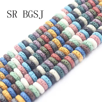 Free Shipping 3x8mm Mixed Colors Buttoon Coin Shape Band Stripe Natural Stone Lava Jewelry Findings Loose Beads 15"
Free Shipping 3x8mm Mixed Colors Buttoon Coin Shape Band Stripe Natural Stone Lava Jewelry Findings Loose Beads 15"