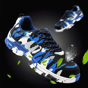 Men Women Breathable Anti-smashing Anti-slip Work Safety Shoes Boots with Steel Toe Cap Outdoor Sports Climbing Sneakers
Men Women Breathable Anti-smashing Anti-slip Work Safety Shoes Boots with Steel Toe Cap Outdoor Sports Climbing Sneakers
