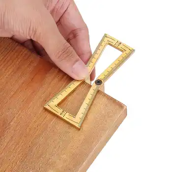 Large Brass Dovetail Scriber Line Planner Woodworking Crossed Templates Drawing Line Tool Processing Center Laser Cutting
Large Brass Dovetail Scriber Line Planner Woodworking Crossed Templates Drawing Line Tool Processing Center Laser Cutting
