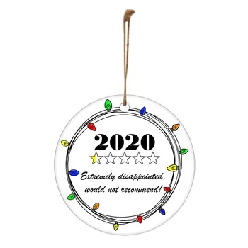 20pc 2020 Christmas Ornament 1 Star Would Not Recommend Home Decoration Gift Kids Gifthanging Ornaments Xmas Decor For Home#BL5
20pc 2020 Christmas Ornament 1 Star Would Not Recommend Home Decoration Gift Kids Gifthanging Ornaments Xmas Decor For Home#BL5