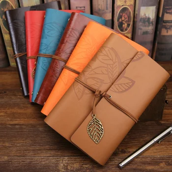 Notebook PU Leather Blank Diary 145*105MM Spiral Note Book Classic Retro Journal Sketchbook Stationery School Office Supplies
Notebook PU Leather Blank Diary 145*105MM Spiral Note Book Classic Retro Journal Sketchbook Stationery School Office Supplies
