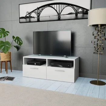 95 X 35 X 36 Cm Modern TV Cabinet With Two Open Shelves Two Cabinets Simple Stable Durable Practical Home Living Room Decoration
95 X 35 X 36 Cm Modern TV Cabinet With Two Open Shelves Two Cabinets Simple Stable Durable Practical Home Living Room Decoration