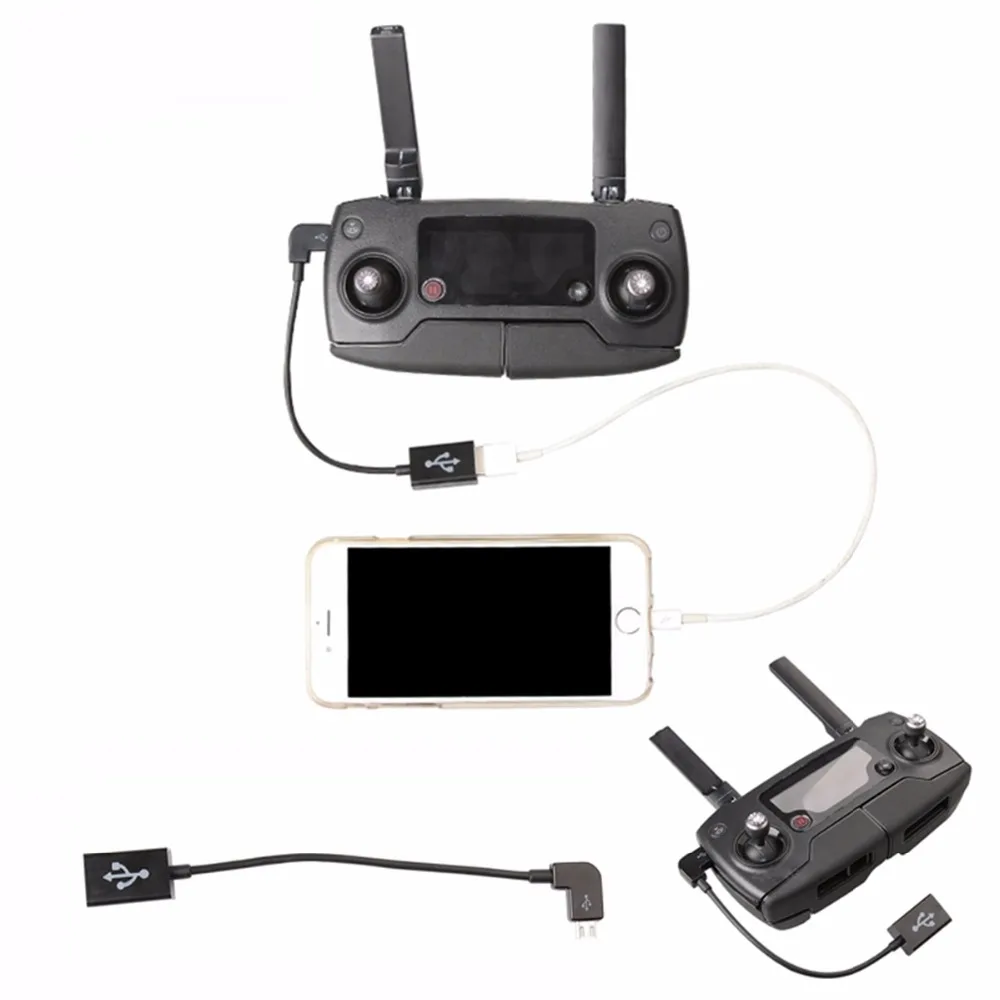 OTG Universal USB Transfer Data Converting Cable Adapter Line for DJI Mavic Pro Air Mavic2 Spark Zoom Drone Remote Controll
OTG Universal USB Transfer Data Converting Cable Adapter Line for DJI Mavic Pro Air Mavic2 Spark Zoom Drone Remote Controll