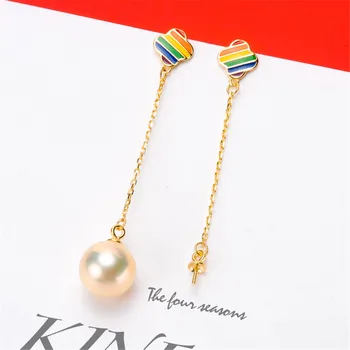S925 Sterling Silver Flash Design Pearl Earrings Holder Women DIY Pearl Earrings Components Silver Gold Color
S925 Sterling Silver Flash Design Pearl Earrings Holder Women DIY Pearl Earrings Components Silver Gold Color