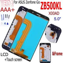 WEIDA – écran tactile LCD X00AD de 5.0 pouces pour ASUS Zenfone Go ZB500KL, panneau en verre assemblé=