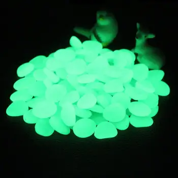 100Pcs Glow in the Dark Garden Luminous Pebbles Stone Fish Tank Garden Decoration Luminous Walkways Path Patio Lawn Decor
100Pcs Glow in the Dark Garden Luminous Pebbles Stone Fish Tank Garden Decoration Luminous Walkways Path Patio Lawn Decor