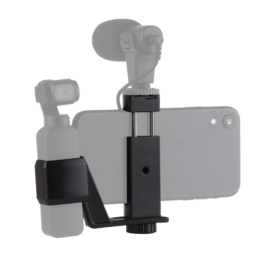 Metal Phone Clamp Mount with Expansion Fixed Stand Bracket Phone Holder for DJI OSMO Pocket
Metal Phone Clamp Mount with Expansion Fixed Stand Bracket Phone Holder for DJI OSMO Pocket