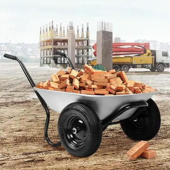 Powder Coated Steel Frame Car Valve Wheel Wheelbarrow Garden Carts Yard Dump Wagon Cart Lawn Utility Outdoor Heavy Duty Cart
Powder Coated Steel Frame Car Valve Wheel Wheelbarrow Garden Carts Yard Dump Wagon Cart Lawn Utility Outdoor Heavy Duty Cart