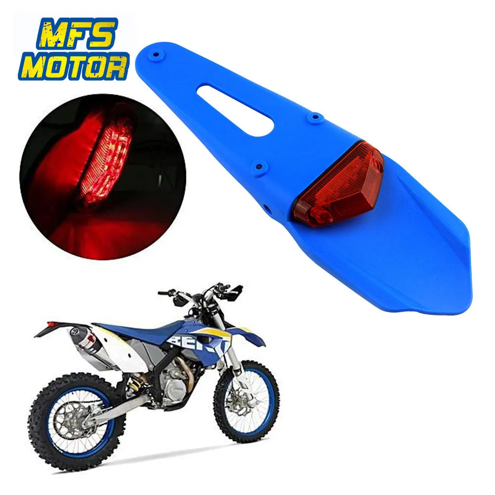 Motorcycle Rear Fender LED Tail Light Stop Enduro Taillight Mudguard for KTM CR EXC WRF 250 400 426 450 Motorcycle Accessories
Motorcycle Rear Fender LED Tail Light Stop Enduro Taillight Mudguard for KTM CR EXC WRF 250 400 426 450 Motorcycle Accessories