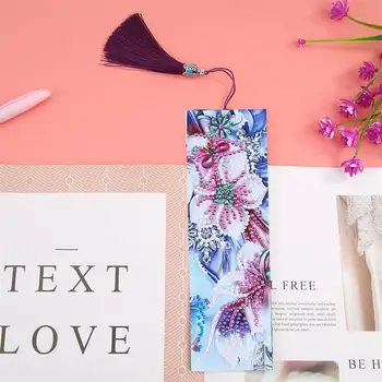 5D DIY Diamond Painting Leather Bookmark Tassel Book Marks Special Shaped Diamond Embroidery DIY Craft Bookmark
5D DIY Diamond Painting Leather Bookmark Tassel Book Marks Special Shaped Diamond Embroidery DIY Craft Bookmark