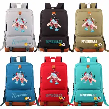New Fashion Riverdale South Side Serpents Sanke Boy Girl Book School Bag Women Bagpack Teenagers Schoolbags Men Student Backpack
New Fashion Riverdale South Side Serpents Sanke Boy Girl Book School Bag Women Bagpack Teenagers Schoolbags Men Student Backpack
