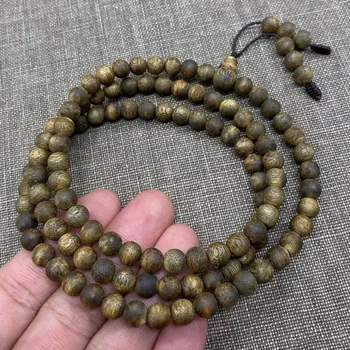 12.73g Genuine Chinese Green kinam Cultivated 6mm pray beads bracelet oud wood bangle for woman good collection
12.73g Genuine Chinese Green kinam Cultivated 6mm pray beads bracelet oud wood bangle for woman good collection
