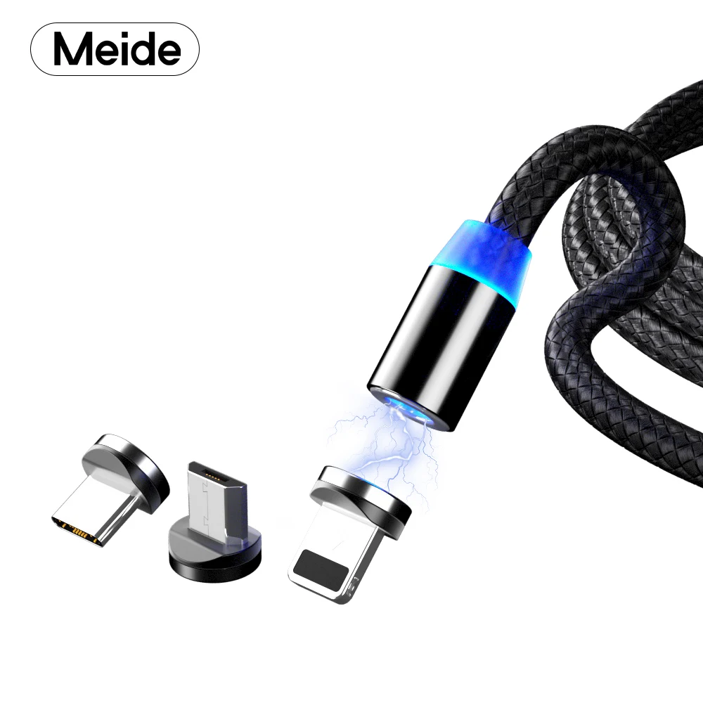 Meide 2M Magnetic Micro USB Cable For iPhone Android Mobile Phone Fast Charging USB Type C Cable Mangentic Charger Cord Fresh
Meide 2M Magnetic Micro USB Cable For iPhone Android Mobile Phone Fast Charging USB Type C Cable Mangentic Charger Cord Fresh