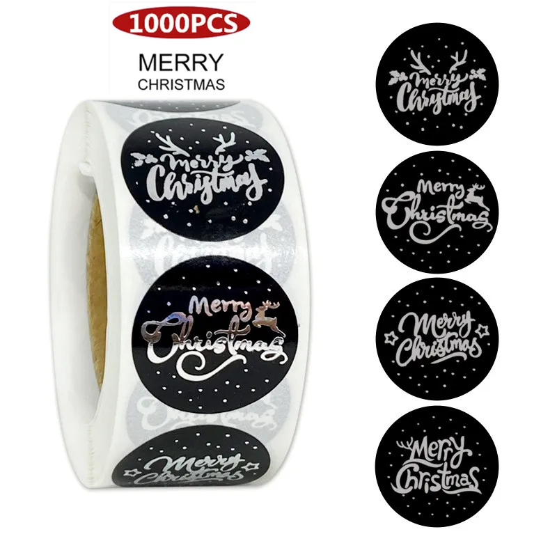 1000pcs Novel Multi-Types Silver Gold Foil Merry Christmas Thank You Stickers for Scrapbooking Party DIY Packaging Sealing Label
1000pcs Novel Multi-Types Silver Gold Foil Merry Christmas Thank You Stickers for Scrapbooking Party DIY Packaging Sealing Label