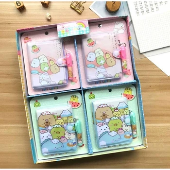 San-X SUMIKKO GURASHI A6 Cute animal Notebook Kawaii Cartoon Notepad Hard Cover memo Time Organizer friend Kids stationery Gift 
San-X SUMIKKO GURASHI A6 Cute animal Notebook Kawaii Cartoon Notepad Hard Cover memo Time Organizer friend Kids stationery Gift