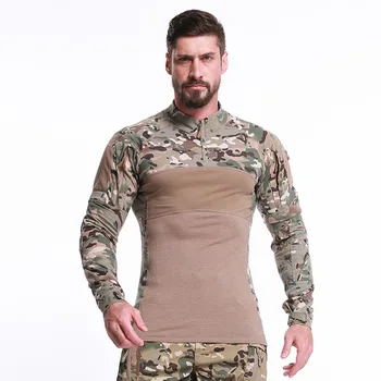 ESDY Outdoor Camouflage Long-sleeved T-shirt Summer Elasticity Fitness Sports Clothing Training Clothes Frog Suit Tops Breathabl
ESDY Outdoor Camouflage Long-sleeved T-shirt Summer Elasticity Fitness Sports Clothing Training Clothes Frog Suit Tops Breathabl