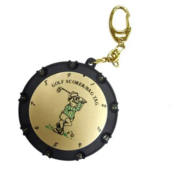 Professional Portable 18 Holes Gold Round Golf Stroke Putter Score Card Counter Indicator with Key Chain Golf Sports Accessories
Professional Portable 18 Holes Gold Round Golf Stroke Putter Score Card Counter Indicator with Key Chain Golf Sports Accessories