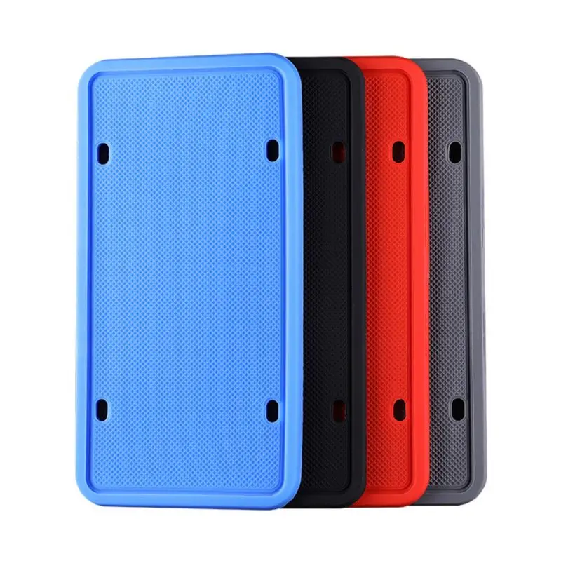 Rust Rattle-proof Silicone License Plate Frame Car Modification Weatherproof with Screw High-grade Sturdy Durable Auto Supplies
Rust Rattle-proof Silicone License Plate Frame Car Modification Weatherproof with Screw High-grade Sturdy Durable Auto Supplies