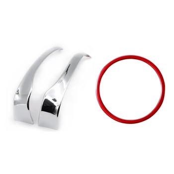 1pcs Car Steering Wheel Trim Circle Sequins Cover Sticker & 2pcs Chrome Car Door Side Rearview Mirror Strip Trim Cover
1pcs Car Steering Wheel Trim Circle Sequins Cover Sticker & 2pcs Chrome Car Door Side Rearview Mirror Strip Trim Cover