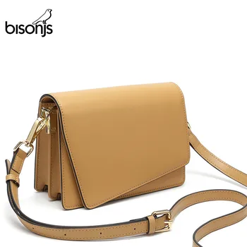 BISONJS brand fashion women shoulder bag Cow Leather ladies bag Satchel women messenger bags Small Crossbody Bag B1631
BISONJS brand fashion women shoulder bag Cow Leather ladies bag Satchel women messenger bags Small Crossbody Bag B1631
