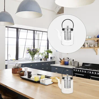 1Pc Transparent Heat-Resistant Large-Space Glass Tea Pot Glass Kettle Tea Kettle Tea Pot for Home Store Office
1Pc Transparent Heat-Resistant Large-Space Glass Tea Pot Glass Kettle Tea Kettle Tea Pot for Home Store Office