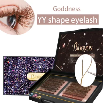Blueyes Eyelashes Y Shape Volume Fake Eyelash Packaging Box Extensions Split Normal Lashes Natural Double Tip Makeup Lash 
Blueyes Eyelashes Y Shape Volume Fake Eyelash Packaging Box Extensions Split Normal Lashes Natural Double Tip Makeup Lash