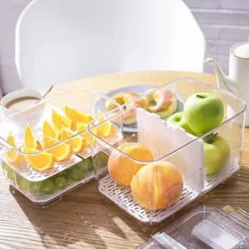 Food Storage Container Plastic Food Containers Double-layer Freezer Refrigerator Safe Keep Fresh DC112
Food Storage Container Plastic Food Containers Double-layer Freezer Refrigerator Safe Keep Fresh DC112