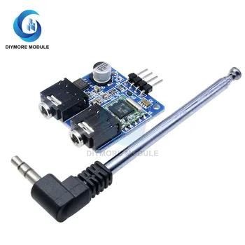 TEA5767 FM Radio Module 76-108MHZ Built-in FM Stereo Demodulator PLL Synthetic Tuning Decoder With Antenna
TEA5767 FM Radio Module 76-108MHZ Built-in FM Stereo Demodulator PLL Synthetic Tuning Decoder With Antenna