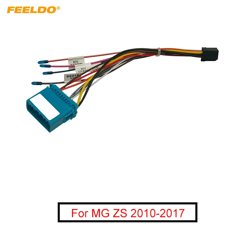 FEELDO Car 16pin Audio Wiring Harness Wire Cable For MG 10-17 Aftermarket Stereo Raio Installation Wire Adapter
FEELDO Car 16pin Audio Wiring Harness Wire Cable For MG 10-17 Aftermarket Stereo Raio Installation Wire Adapter