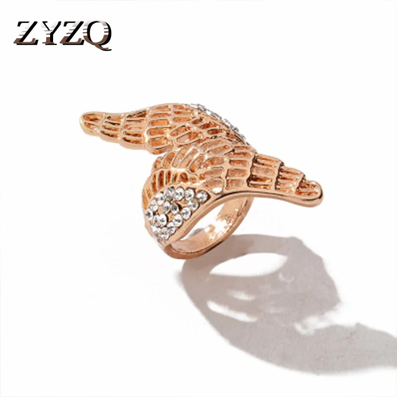 ZYZQ Creative Wing Shaped Adjustable Knuckle Rings For Women Two Color Available With Tiny Stone Setting Wholesale Lots&Bulk
ZYZQ Creative Wing Shaped Adjustable Knuckle Rings For Women Two Color Available With Tiny Stone Setting Wholesale Lots&Bulk