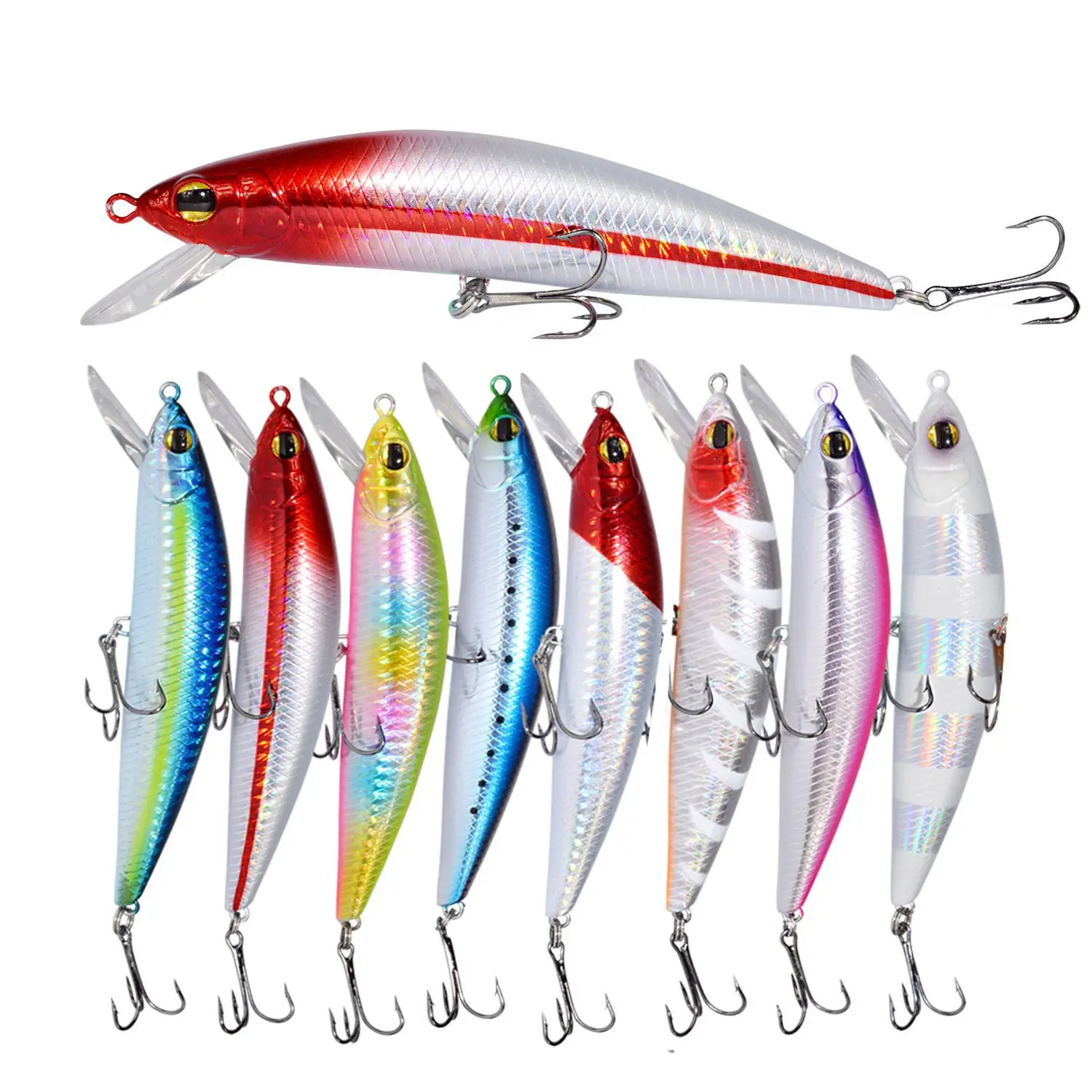 Afishlure Big Minnow Sinking Lure 120mm40g Hard Bait Fake Bait Wobblers Deep Sea Fishing Salt Water Trolling Lure
Afishlure Big Minnow Sinking Lure 120mm40g Hard Bait Fake Bait Wobblers Deep Sea Fishing Salt Water Trolling Lure