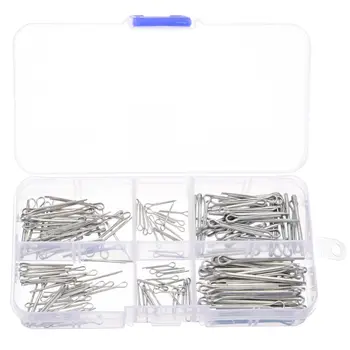 175pcs Cotter Pin Open Elastic Link Split-Cotter Fastening Pins Zinc Plated Steel Hairpin Fasteners Pins for Auto Car Truck
175pcs Cotter Pin Open Elastic Link Split-Cotter Fastening Pins Zinc Plated Steel Hairpin Fasteners Pins for Auto Car Truck
