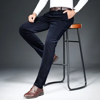 Autumn and Winter New Products MEN'S Casual Pants Slim Fit MEN'S Trousers Cotton Corduroy Straight Medium Waist Pants Trend MEN' 
Autumn and Winter New Products MEN'S Casual Pants Slim Fit MEN'S Trousers Cotton Corduroy Straight Medium Waist Pants Trend MEN'