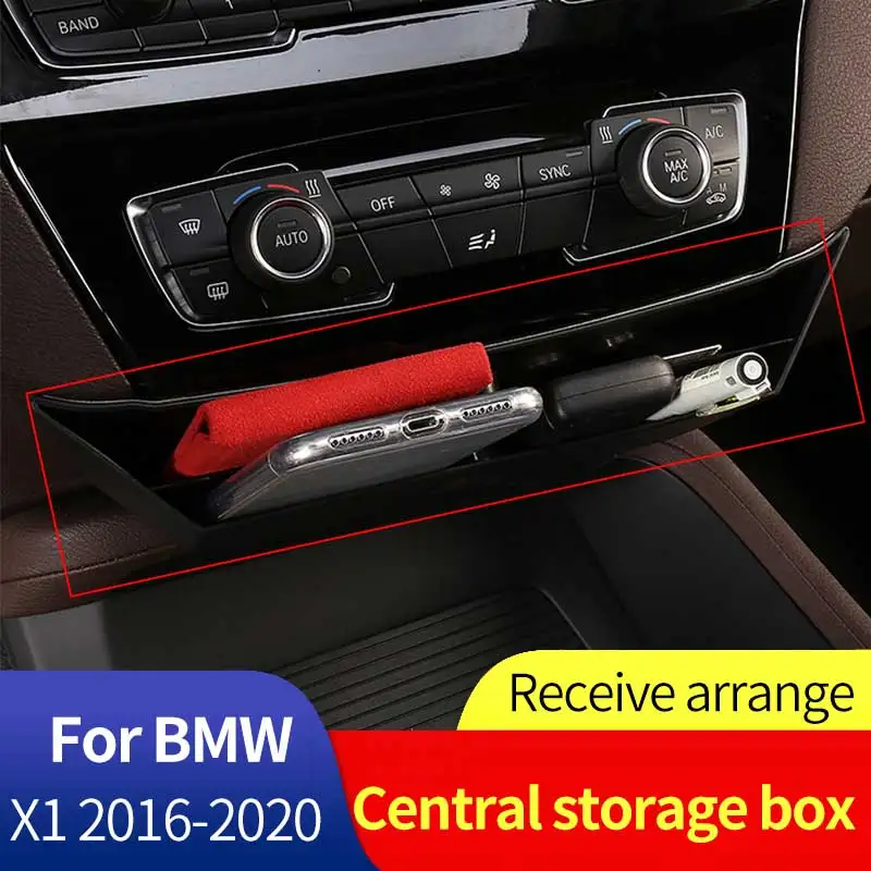 Car Central Console Central Storage Box Tray Bin Organizer Central Storage Box For the BMW X1 2016-2020
Car Central Console Central Storage Box Tray Bin Organizer Central Storage Box For the BMW X1 2016-2020