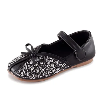 Children girls PU Rhinestone shoes Girls Shoes Flat Bean casual Princess Shoes 26-36 black &beige
Children girls PU Rhinestone shoes Girls Shoes Flat Bean casual Princess Shoes 26-36 black &beige