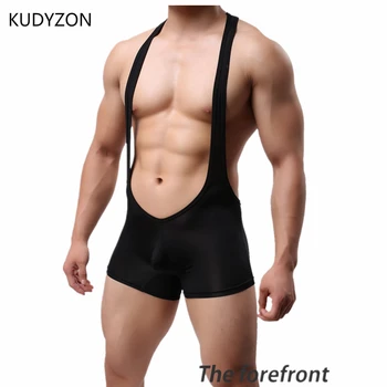 KUDYZON Men Bodysuit Sexy Wrestling Ultra Smooth Leotard Shapers Slimming Bugle Pouch Jumpsuits Fajas Para Hombres Undershirts 
KUDYZON Men Bodysuit Sexy Wrestling Ultra Smooth Leotard Shapers Slimming Bugle Pouch Jumpsuits Fajas Para Hombres Undershirts
