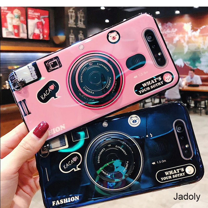 Камера чехол для samsung J3 J4 J6 J7 J8 2018 A6S A8S A6 плюс J2 J5 Prime M10 M20 M30 с держателем защитой от
