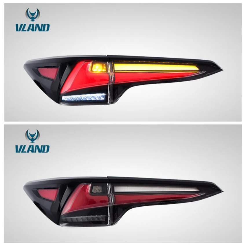 VLAND factory for car taillight for Fortuner LED tail lamp 2017 2018 with turn signal with sequential indicator
VLAND factory for car taillight for Fortuner LED tail lamp 2017 2018 with turn signal with sequential indicator