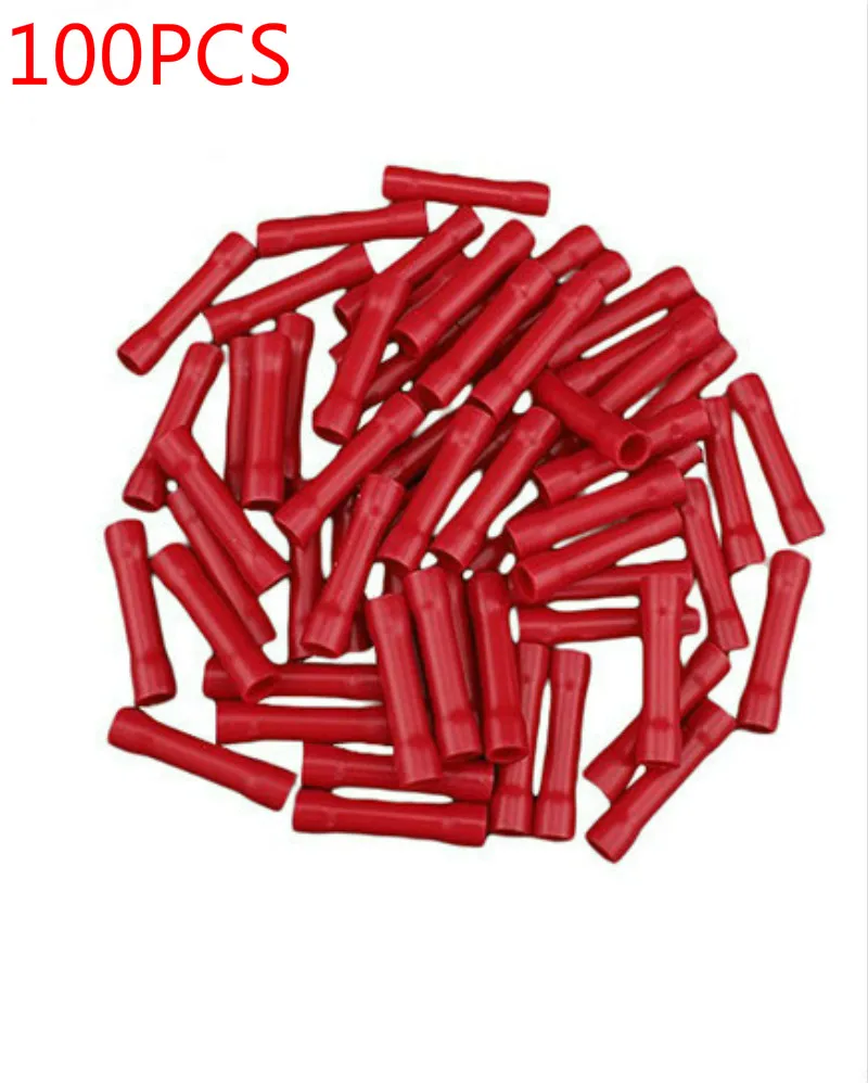 100PCS cold-pressed terminal PVC fully insulated intermediate joint BV1.25 long intermediate tube cold-pressed brass terminal
100PCS cold-pressed terminal PVC fully insulated intermediate joint BV1.25 long intermediate tube cold-pressed brass terminal