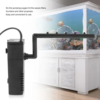 3/5W 3 in 1 Portable Aquarium Internal Filter Multi-Functional Water Pump Fish Tank Filter Fish Tank Submersible Pump 220-240V
3/5W 3 in 1 Portable Aquarium Internal Filter Multi-Functional Water Pump Fish Tank Filter Fish Tank Submersible Pump 220-240V